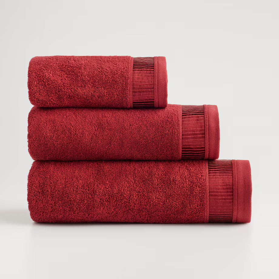 Alicante Handklæði Rautt