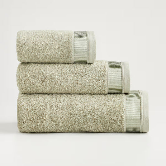 Alicante Handklæði Ljósgrænt