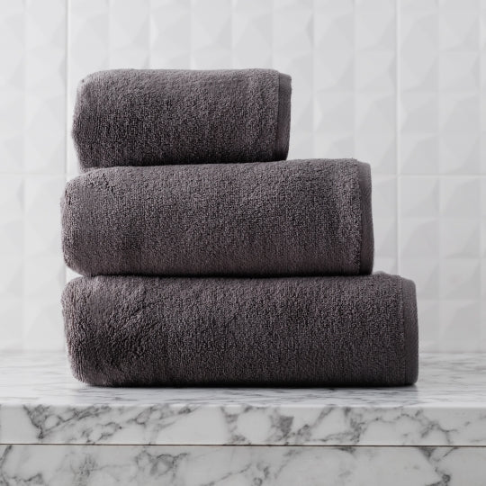 Monza Handklæði Grátt