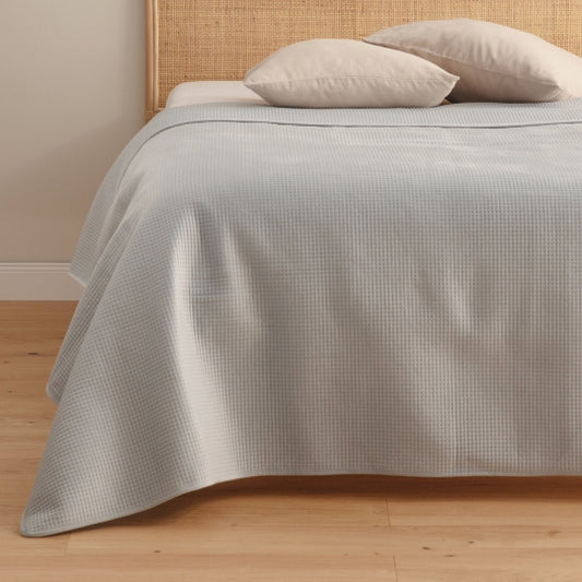 Pontoso Rúmteppi Ljósblá