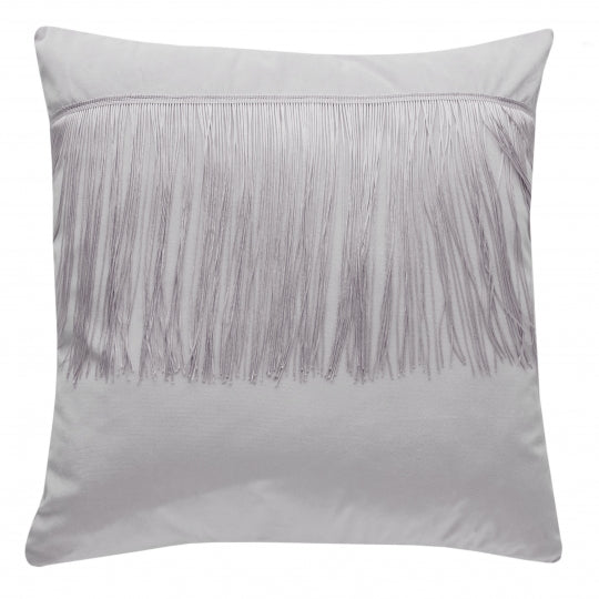 Fringes Púði Grár