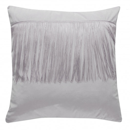 Fringes Púði Grár